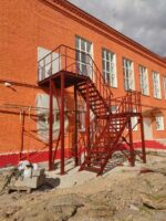 Изготовление лестницы металлической пожарной по ГОСТ
