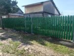 Забор из евроштакетника